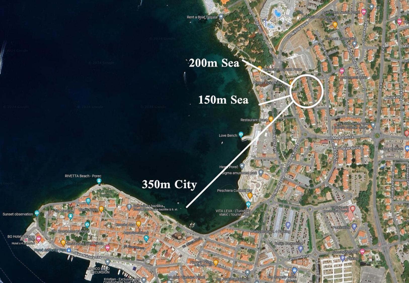 Kala Premium Studio Apartment Porec Bagian luar foto